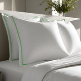400TC Double Embroidery Sateen Cotton Euro Sham