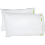 400TC Single Embroidery Cotton Sateen Pillowcases (Set Of 2)