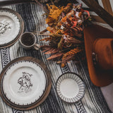 Ranch Life Melamine Dinner Plates, Set of 24