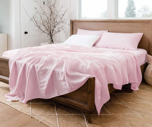 Pastel Pink Sheet Set