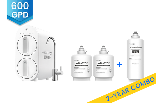 G2P600 RO System with an Extra Two-Year Filter Combo