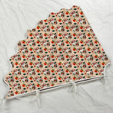 Printed Scalloped Christmas Tree Skirt