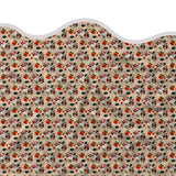 Printed Scalloped Christmas Tree Skirt