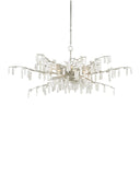 Forest Dawn Silver Chandelier