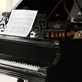 Piano Shaped Whiskey & Wine Decanter - 25OZ Pianist Instrument Unique Decanter Set