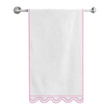 U Shape Embroidered Bath Towels (Set of 2)