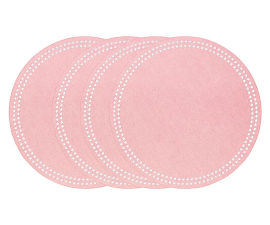 Pink Circle Placemats