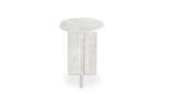 Grace Accent Table White Marble