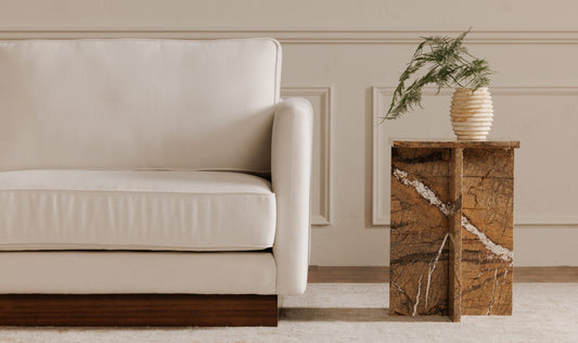 Blair Accent Table Golden Forest Marble