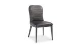 Shelton Dining Chair Nimbus Black Leather-Set Of Two