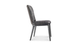 Shelton Dining Chair Nimbus Black Leather-Set Of Two