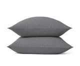 Stonewashed 100% Linen Pillowcases - Set of 2