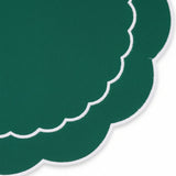 Green Round Placemats