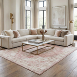 Kandos Blush & Light Pink Area Rug