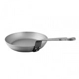 Mauviel M'STEEL Black Carbon Steel Round Frying Pan With Iron Handle