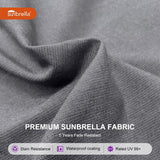 PURPLE LEAF Premium Patio Umbrella Classic SUNBRELLA Cantilever Umbrellas