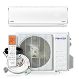 Pioneer® Diamante Pro™ 12,000 BTU 20 SEER2 115V High-Wall Ductless Mini-Split Air Conditioner Inverter Heat Pump with 16 Ft. Kit