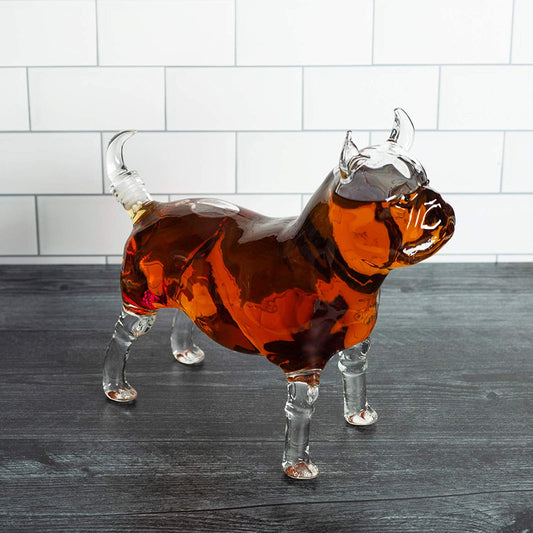 French Bull Dog - Pug Animal Whiskey and Wine Decanter - 500ml