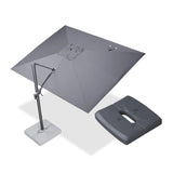 PURPLE LEAF UV Resistant Patio Umbrella Affordable Outdoor Umbrella with Base