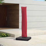 PURPLE LEAF Cantilever Umbrella Cover with Zipper Out Door Umbrella Patio Umbrella Cover