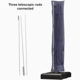 PURPLE LEAF Cantilever Umbrella Cover with Zipper Out Door Umbrella Patio Umbrella Cover