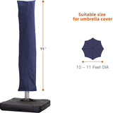PURPLE LEAF Cantilever Umbrella Cover with Zipper Out Door Umbrella Patio Umbrella Cover