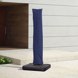 PURPLE LEAF Cantilever Umbrella Cover with Zipper Out Door Umbrella Patio Umbrella Cover