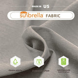 PURPLE LEAF Double Top 11 ft Round Outdoor Patio Umbrella with High Quality Sunbrella Fabric