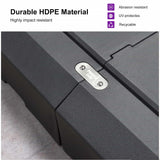 PURPLE LEAF Heavy Duty Outdoor Patio Cantilever Umbrella Base ZY04BSCJ