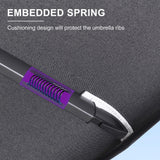 PURPLE LEAF Eco-friendly Fade Resistant Patio Umbrella High Quality Cantilever Umbrella