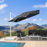 PURPLE LEAF White Patio Cantilever Umbrella Base ZY02XBBS-75