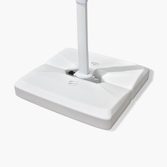 PURPLE LEAF White Patio Cantilever Umbrella Base ZY02XBBS-120