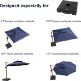 PURPLE LEAF Patio Cantilever Umbrella Base ZY01BASE-100