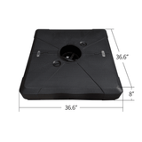 PURPLE LEAF Patio Cantilever Umbrella Weighted Base ZY01BASE-130