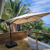 PURPLE LEAF Heavy Patio Umbrella Base with Wheels ZYBASE-8