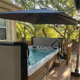 PURPLE LEAF OPEN BOX Steel Plate Patio Cantilever Umbrella Base ZYBASE-TB
