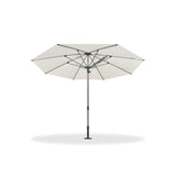 PURPLE LEAF Semi-Auto 1.9''/2.4''/3.1'' Pole Commercial Patio Umbrella Market Umbrella for Café, Restaurant & Hotel