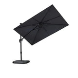 PURPLE LEAF Best Value Cantilever Patio Umbrella with Left-Right Tilt and 360° Swivel Outdoor Umbrellas
