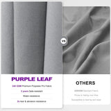 PURPLE LEAF UV Resistant Patio Umbrella with Base, Left-Right Tilt & 360° Swivel