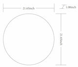Pontalina Round Gold Mirror