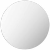 Pontalina Round White Mirror - Clearance