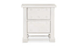 Clement Nightstand Whitewashed
