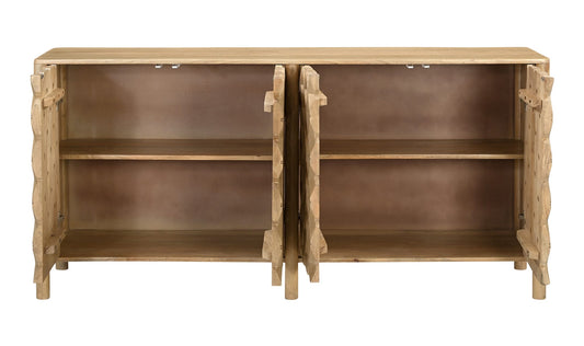 Fulton 4 Door Sideboard Natural