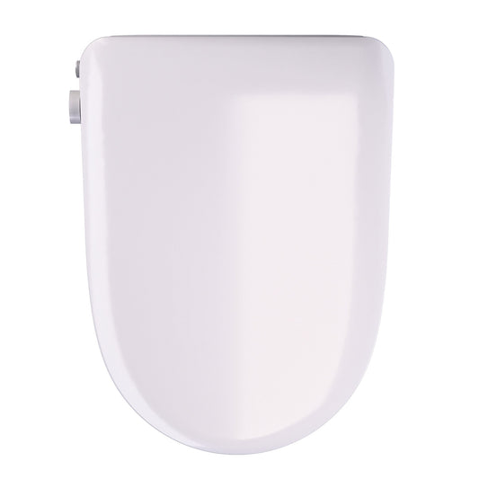 ANZZI Smart Bidet Seat for Elongated Toilets, Auto Open/Close Lid, Self-Cleaning Nozzle, Integrated Deodorizer, Warm Air Dryer, and Wireless Remote, White