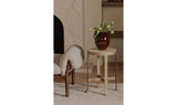 Holli Side Table Travertine
