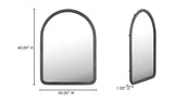 Granger Mirror Black