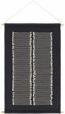 Queen Navy Fringed Wall Hanging