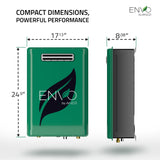 ANZZI ENVO Tankless Gas Water Heater (Up to 199,000 BTU), Copper Heat Exchanger, High-Flow Capacity, Anti-Freezing Protection, Energy Smart