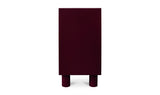 Jolene 6 Drawer Dresser Deep Red