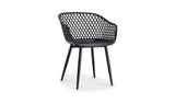 Piazza Outdoor Chair Black - Set Of Two